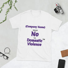 Short-Sleeve Unisex T-Shirt - Company (We say No) - White