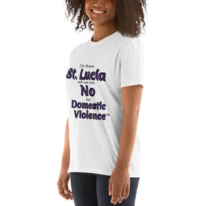 Short-Sleeve Unisex T-Shirt - St. Lucia