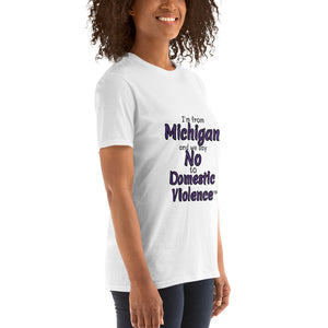 Short-Sleeve Unisex T-Shirt - Michigan