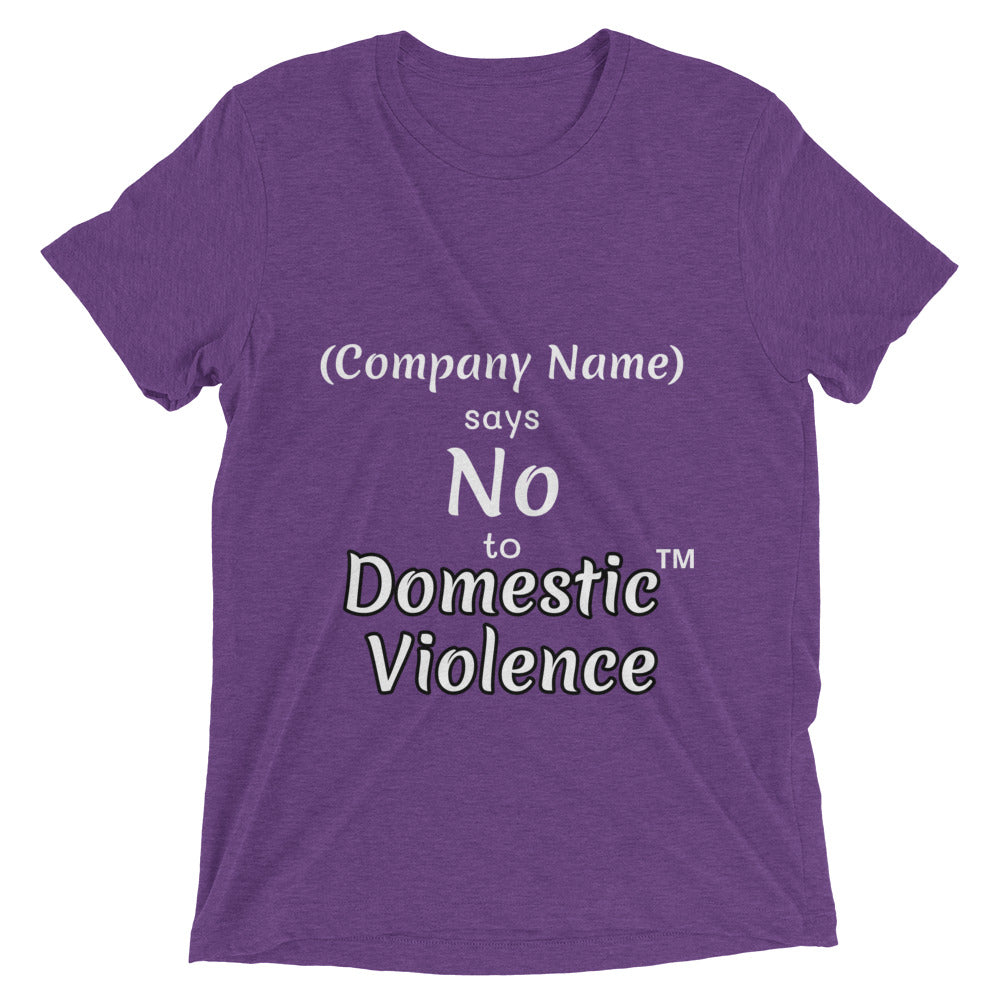 Short sleeve t-shirt - Company (We say No) - Purple