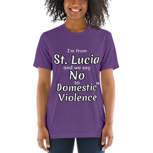 Short sleeve t-shirt - St. Lucia