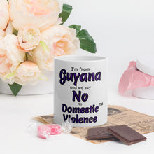 White glossy mug - Guyana
