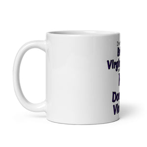 White glossy mug - British Virgin islands