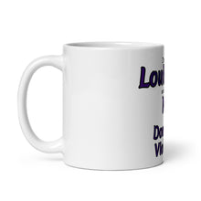 White glossy mug - Louisiana