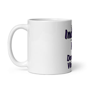 White glossy mug - Indiana