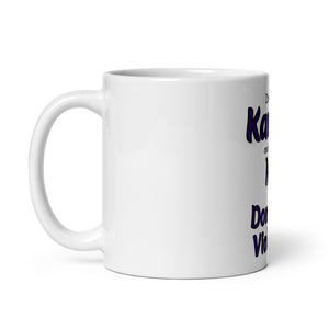 White glossy mug - Kansas