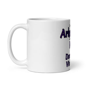 White glossy mug - Arkansas