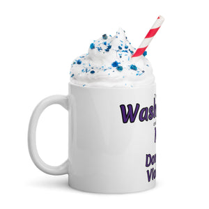 White glossy mug - Washington