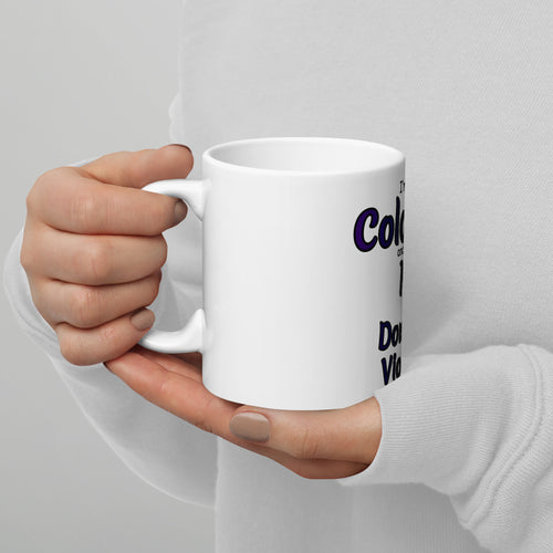 White glossy mug - Colorado