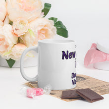 White glossy mug - New Jersey