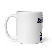 White glossy mug - Barbados