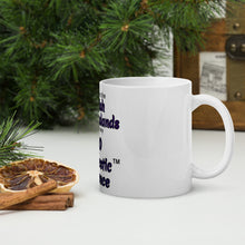 White glossy mug