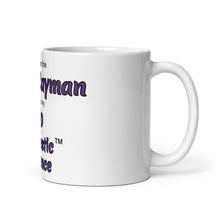 White glossy mug