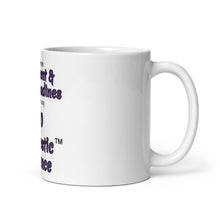 White glossy mug