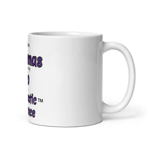 White glossy mug
