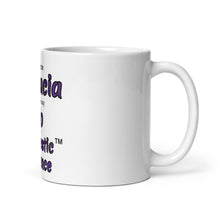 White glossy mug