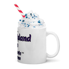 White glossy mug - Rhode Island