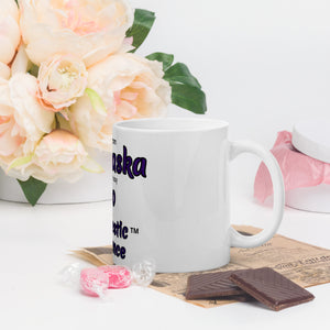 White glossy mug - Nebraska