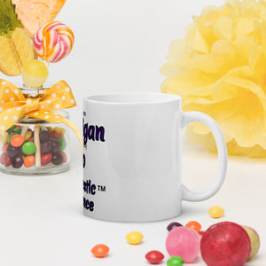 White glossy mug - Michigan