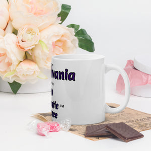 White glossy mug - Pennsylvania