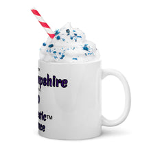 White glossy mug - New Hampshire