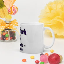 White glossy mug - New York
