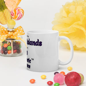 White glossy mug - Cayman Islands
