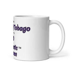 White glossy mug - Trinidad & Tobago