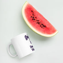 White glossy mug
