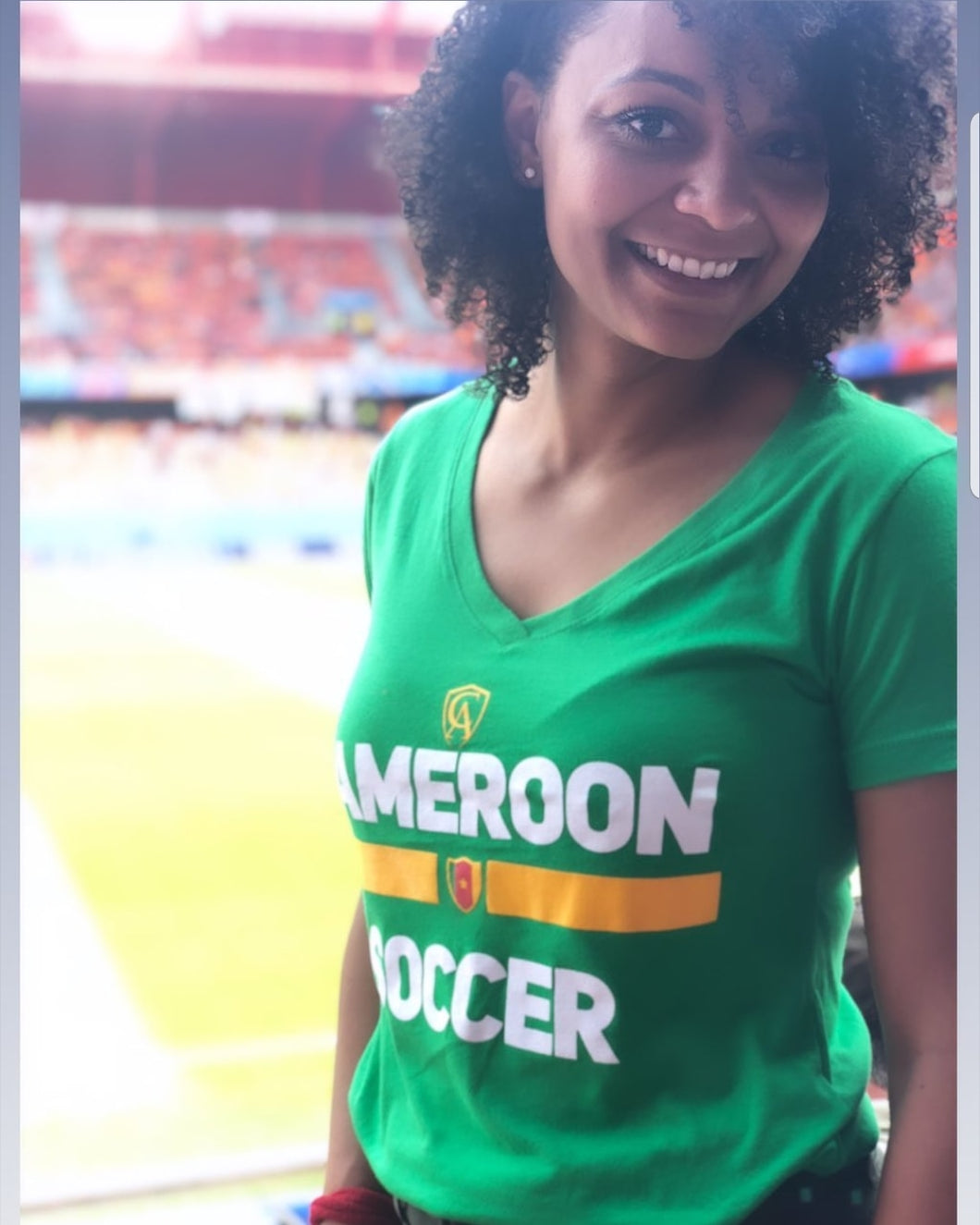 Cameroon Soccer Tee