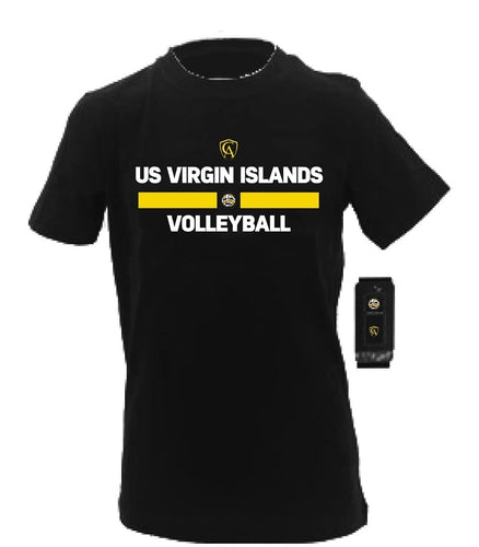 US VIRGIN ISLANDS BEACH VOLLEYBALL FAN TEE