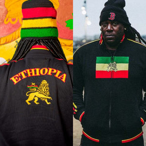 Ethiopia Lion of Judah Flag Jacket