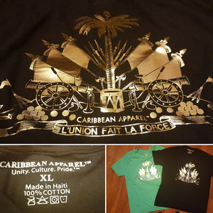 Haiti Coat of Arms Fashion Tee