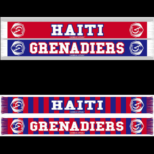 Haiti Grenadiers Soccer/Futbol Scarf