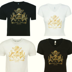 Guyana Coat of Arms Gold