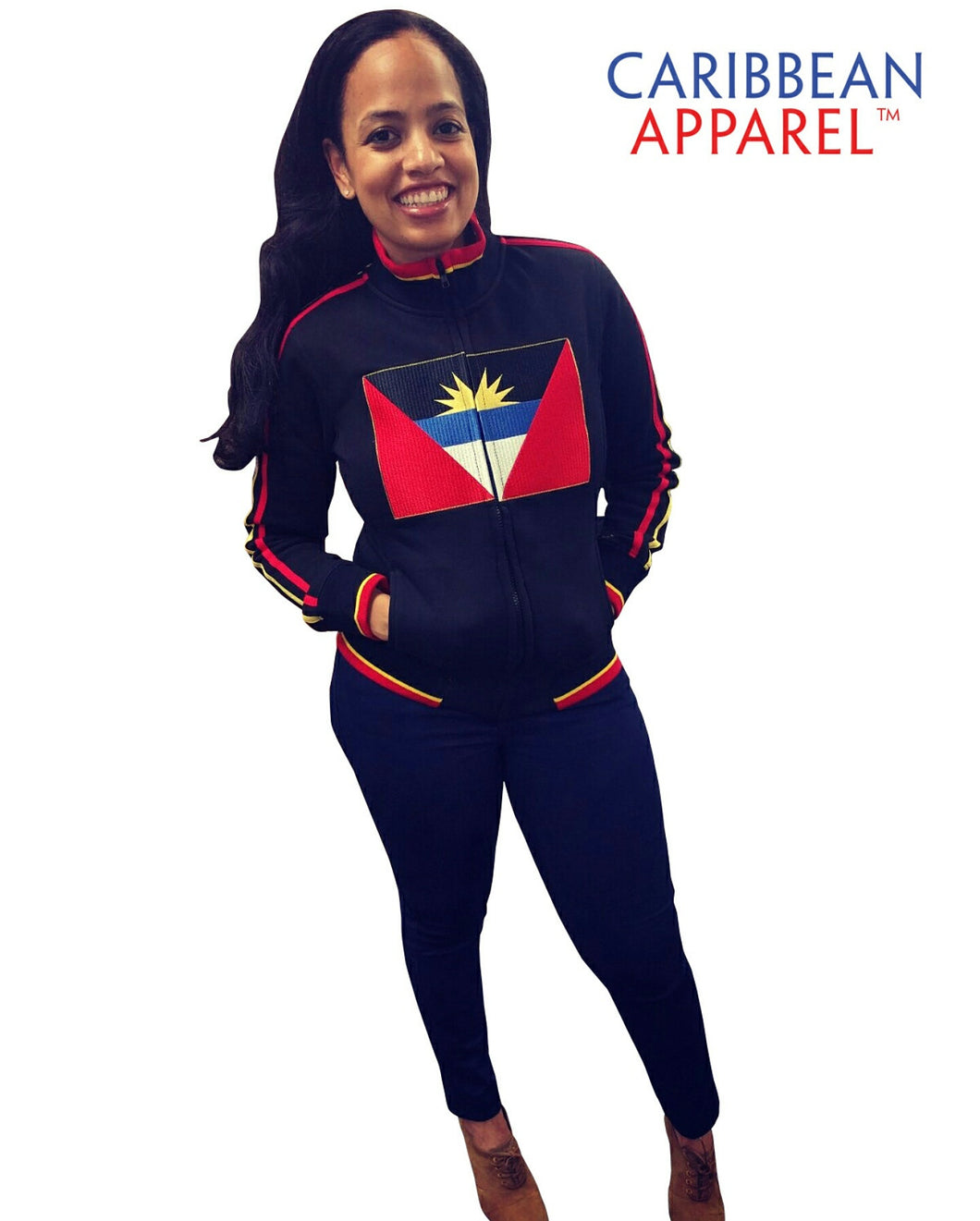 Antigua & Barbuda Flag Jacket