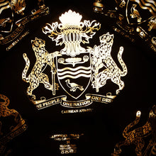 Guyana Coat of Arms Gold