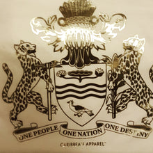 Guyana Coat of Arms Gold
