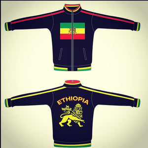 Ethiopia Lion of Judah Flag Jacket