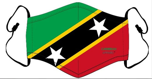 St. Kitts and Nevis Cloth Mask - Reusable