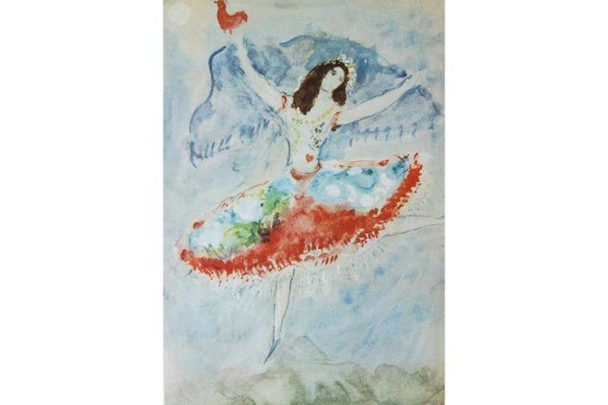 Marc Chagall Photocolor Print: 