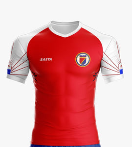 Haiti Soccer Team Red Jersey