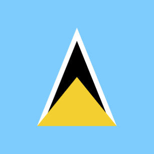 Saint Lucia Bandana Flag