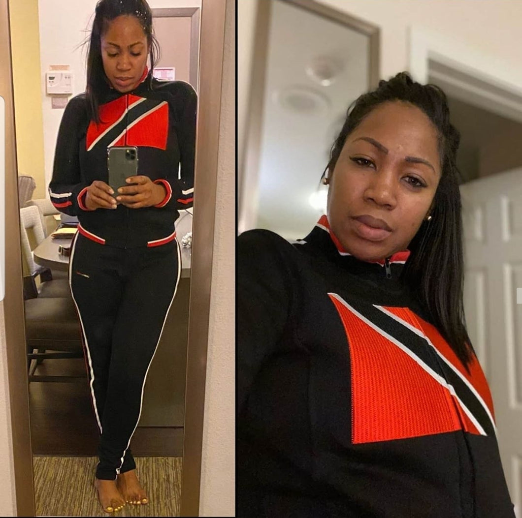 Trinidad & Tobago Sweatsuit (Flag Jacket and Pants)