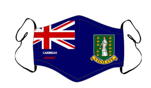 British Virgin Islands Cloth Mask - Reusable