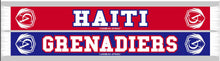 Haiti Grenadiers Soccer/Futbol Scarf