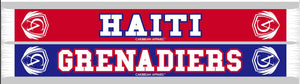 Haiti Grenadiers Soccer/Futbol Scarf